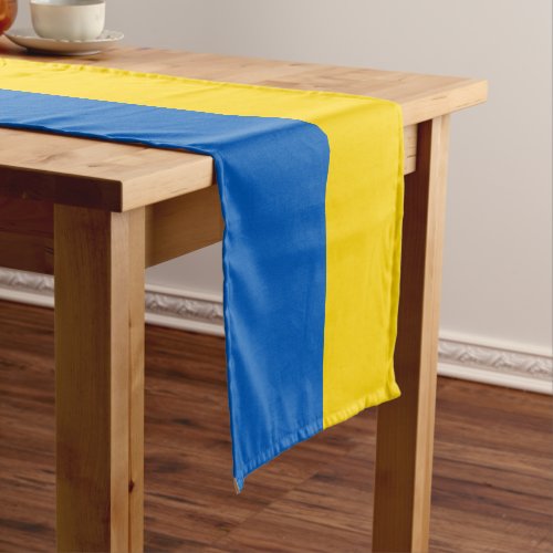 Ukraine Flag Ukrainian Patriotic Short Table Runner