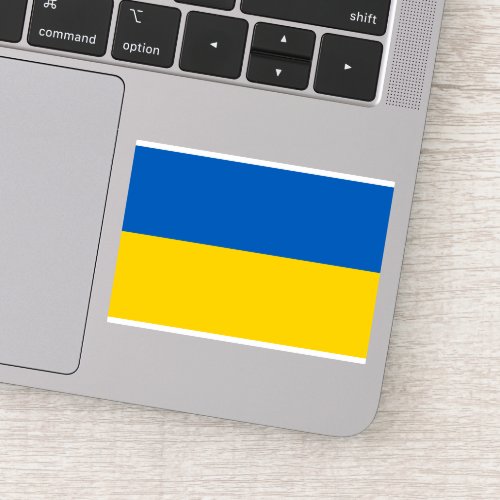Ukraine Flag Ukrainian Patriotic Sticker