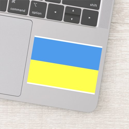 Ukraine Flag Ukrainian Patriotic Sticker