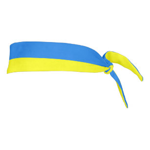 Ukraine Flag Ukrainian Patriotic Tie Headband