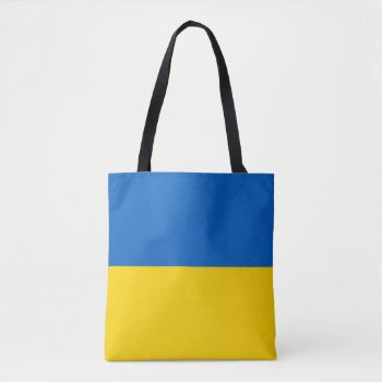 Ukraine Flag Ukrainian Patriotic Tote Bag by YLGraphics at Zazzle