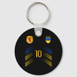 Ukraine Flag Ukrainian Pride Lovers 5 Keychain
