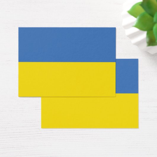 Ukraine Flag, Ukrainian Slava Ukraini Слава Україн (Desk)