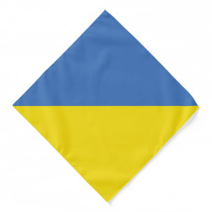 Ukraine Flag, Ukrainian Slava Ukraini Слава Україн Bandana