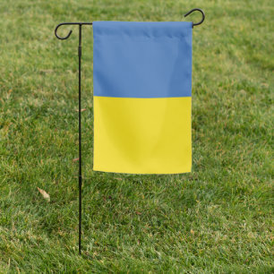Ukraine Flag, Ukrainian Slava Ukraini Слава Україн Garden Flag