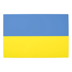 Ukraine Flag, Ukrainian Slava Ukraini Слава Україн Metal Print