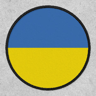 Ukraine Flag, Ukrainian Slava Ukraini Слава Україн Patch