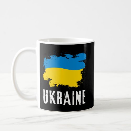 Ukraine Flag Ukrainian Support Pride Coffee Mug