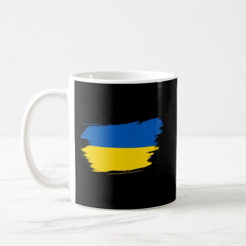 Ukraine Flag Ukrainian Ukraine Pride Heart Coffee Mug
