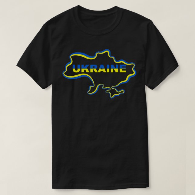 Ukraine Flag  Ukrainians Gift Ukrainian1  T-Shirt (Design Front)