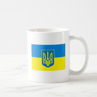 Ukraine Flag w COA Mug