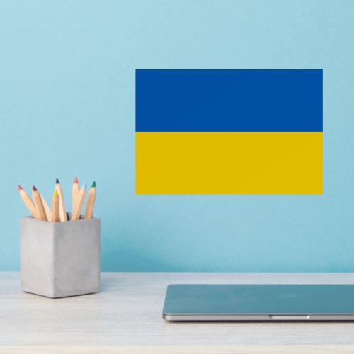 Ukraine Flag Wall Decal