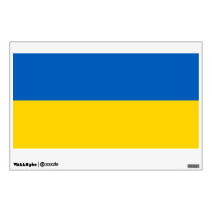 Ukraine Flag Wall Decal