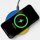 Ukraine flag wireless charger (Phone)