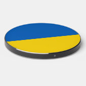 Ukraine flag wireless charger (Front 2)