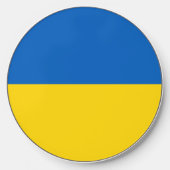 Ukraine flag wireless charger (Front)