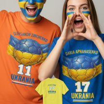 Ukraine Football National Flag Heritage Soccer