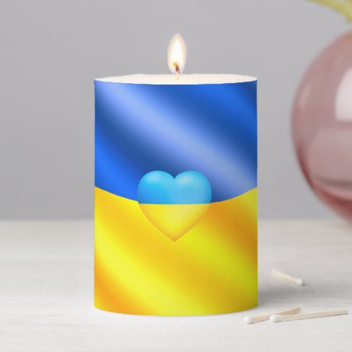 Ukraine _ Freedom _ Ukrainian Flag _ Peace Candle 