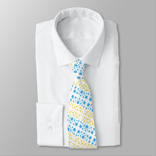 Ukraine - Freedom - Ukrainian Flag - Peace   Neck Tie (Tied)