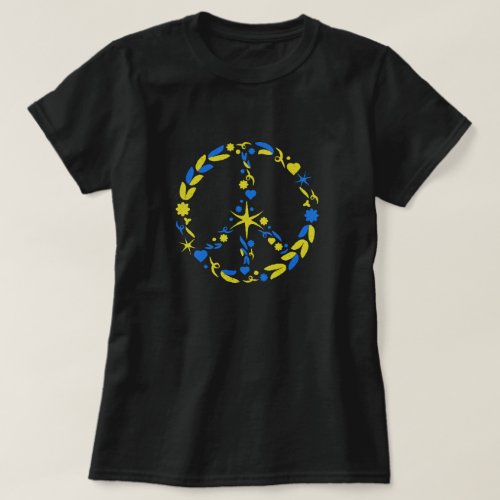 Ukraine _ Freedom _ Ukrainian Flag _ Support Peace T_Shirt