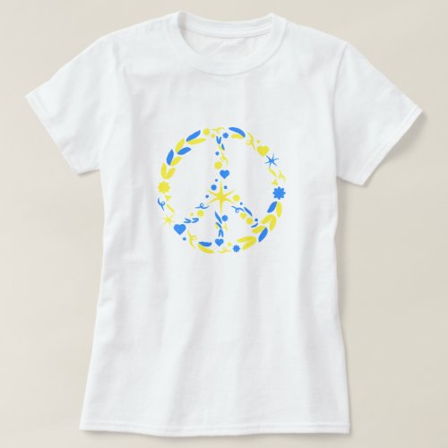 Ukraine _ Freedom _ Ukrainian Flag _ Support Peace T_Shirt