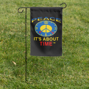 Ukraine Garden Flag
