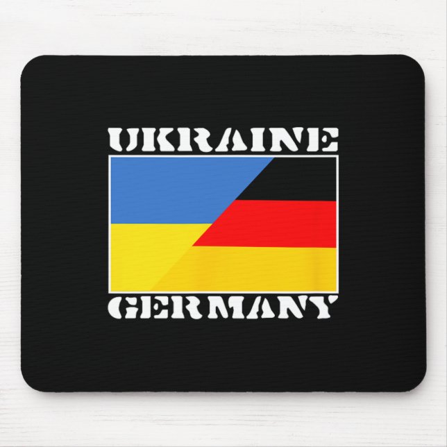Ukraine Germany  Mouse Pad (Front)