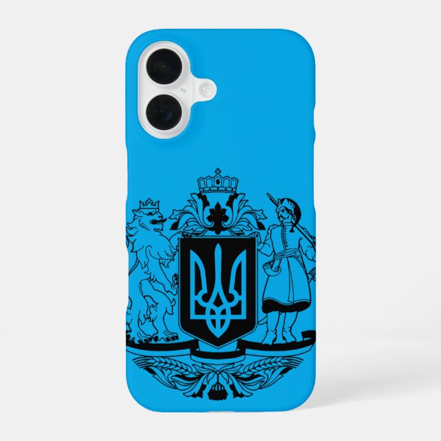 Ukraine Greater coat of arms iPhone Case (Back)