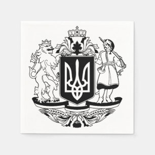 Ukraine Greater coat of arms Napkins
