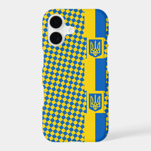 Ukraine iPhone case, modern Ukraine, Ukrainia Flag 17 Case