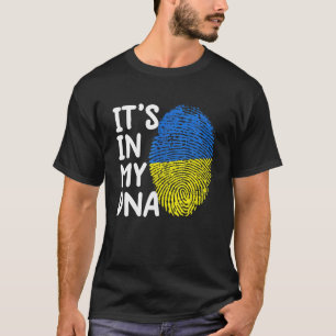 Ukraine It's In My Dna Ukrainian Lover T-Shirt