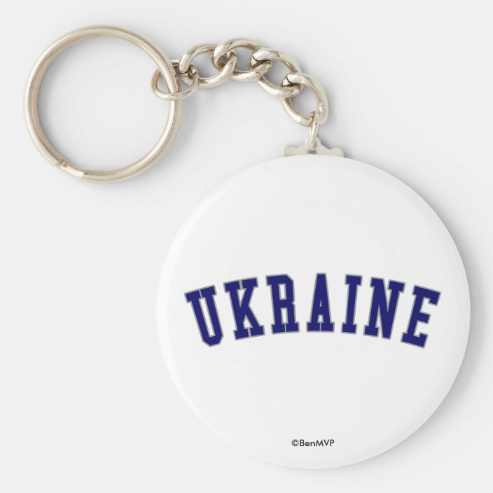 Ukraine Keychain