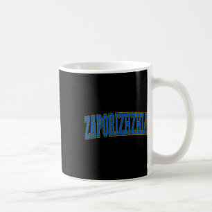 Ukraine Lovers Patriotic Proud Ukrainian Zaporizhz Coffee Mug
