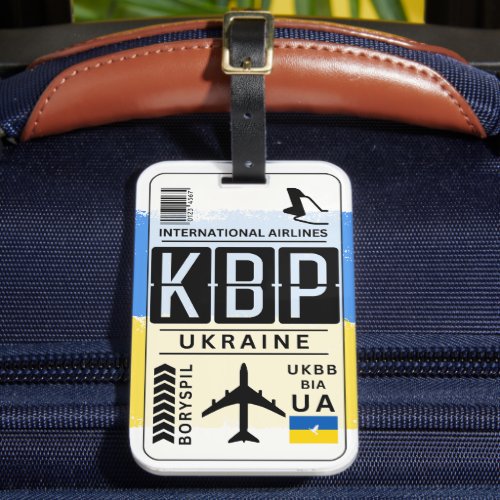 Ukraine Luggage Tag