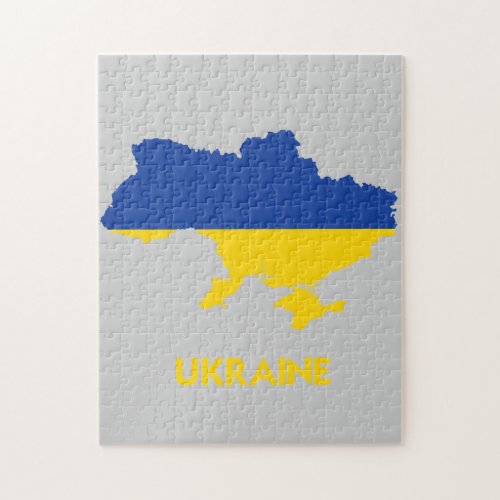 UKRAINE MAP JIGSAW PUZZLE