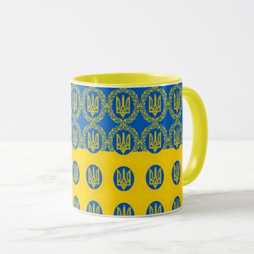 Ukraine mug  Ukrainian flag fashion Coffee cup