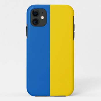Ukraine National Flag Iphone 11 Case by abbeyz71 at Zazzle