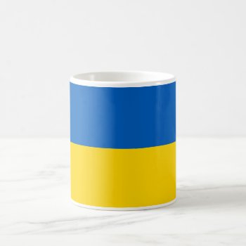 Ukraine National Flag Coffee Mug by abbeyz71 at Zazzle