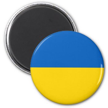 Ukraine National Flag Magnet by abbeyz71 at Zazzle