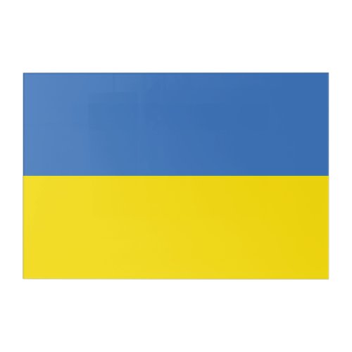 Ukraine National Flag Ukrainian Slava Ukraini  Acrylic Print