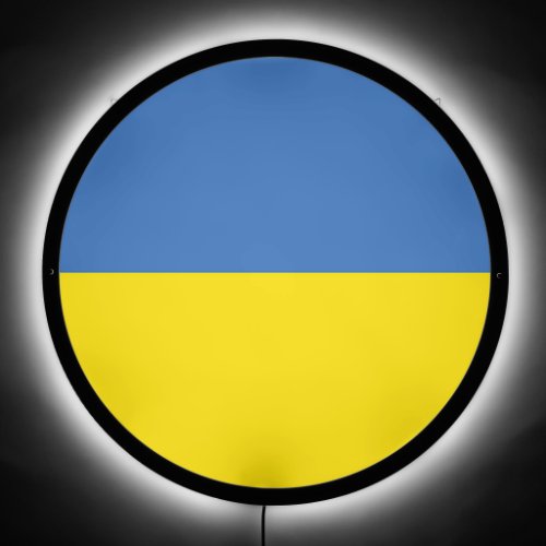 Ukraine National Flag Ukrainian Slava Ukraini  LED Sign