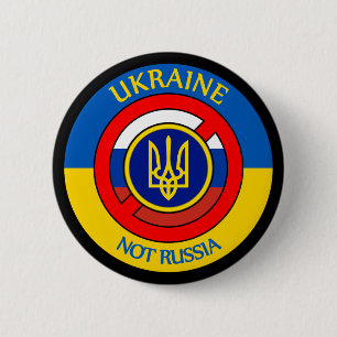 Ukraine - Not Russia Button