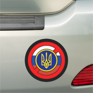 Ukraine - Not Russia Car Magnet