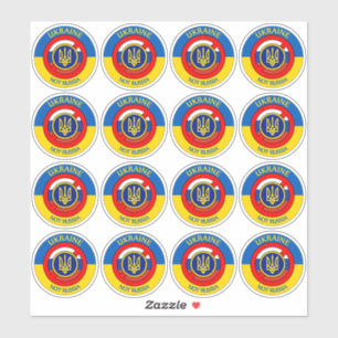 Ukraine - Not Russia Sticker