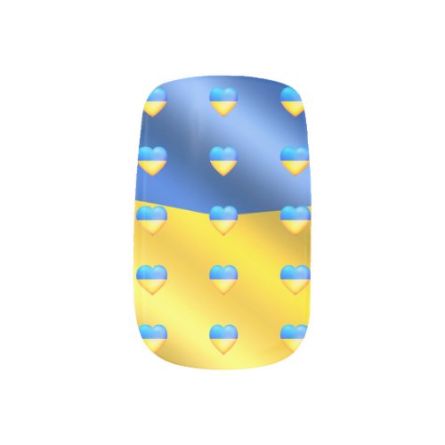 Ukraine Of Ukraine _ Freedom _ Peace _ Solidarity  Minx Nail Art