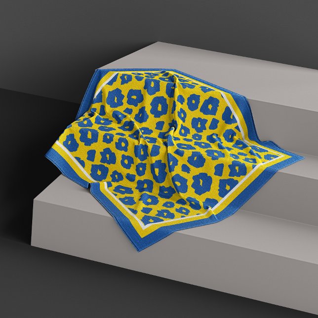 Ukraine paisley Bossica Bandana Scarf (Ukraine paisley Bossica Bandana Scarf)