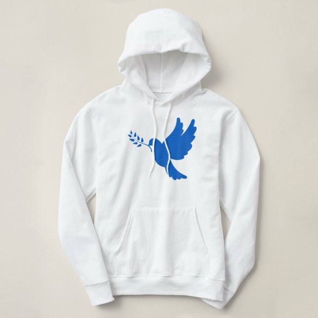 Ukraine Peace Dove  Hoodie (Design Front)