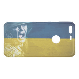 Ukraine Peace Soldier at War Uncommon Google Pixel Case