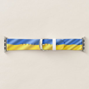 Ukraine - Peace - Ukrainian Flag - Freedom Apple Watch Band