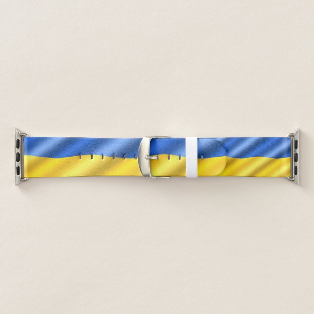 Ukraine - Peace - Ukrainian Flag - Freedom  Apple Watch Band (Band)